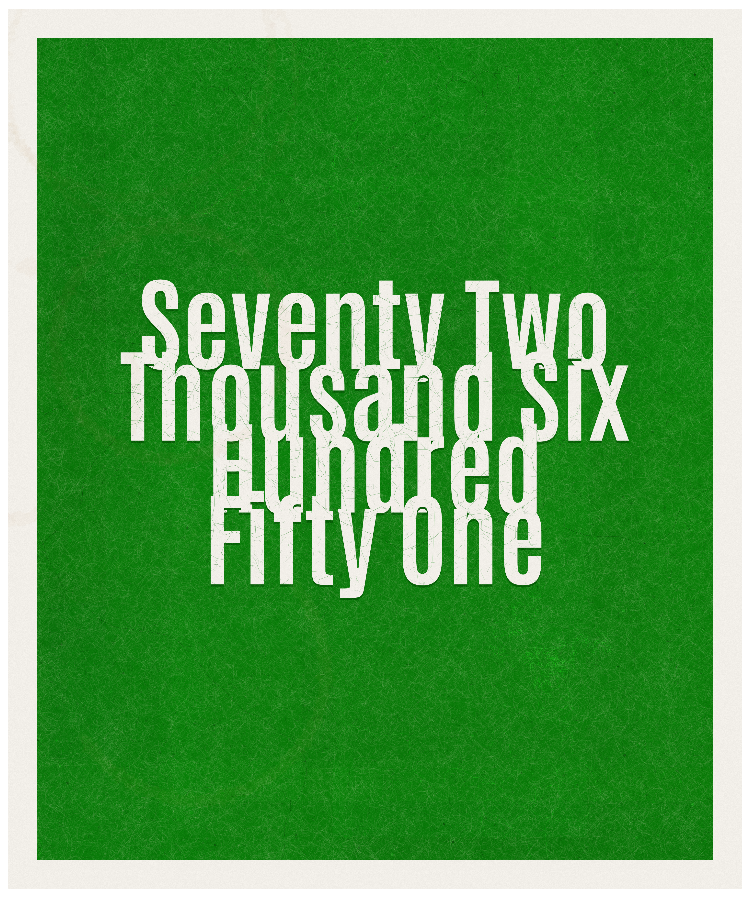 Count #72651