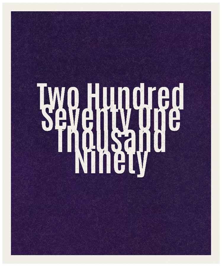 Count #271090