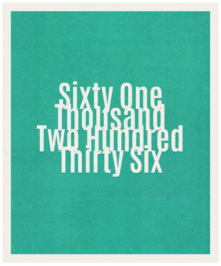 Count #61236