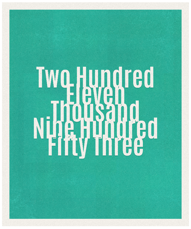 Count #211953