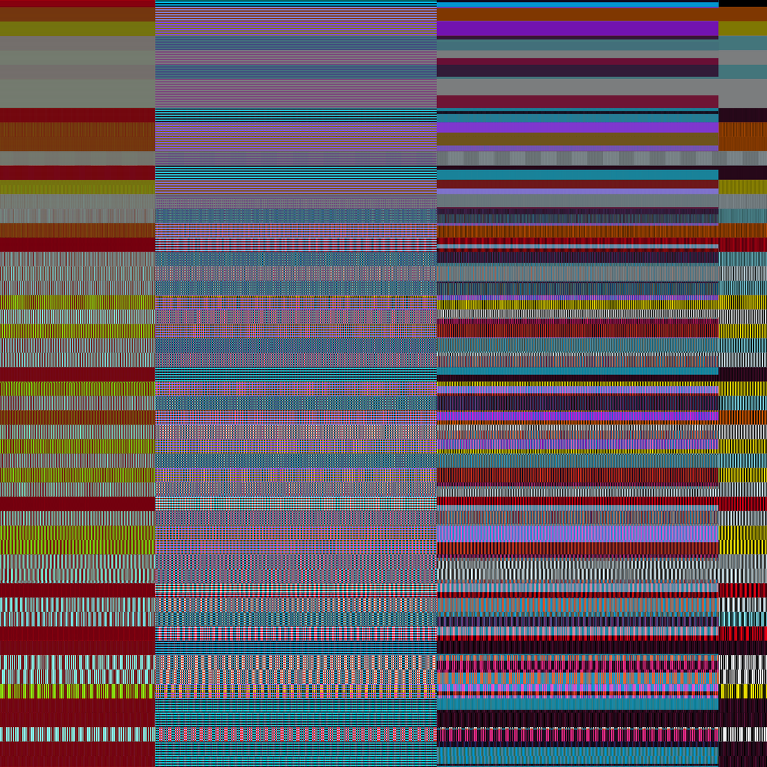 Glitchometry Stripes #67