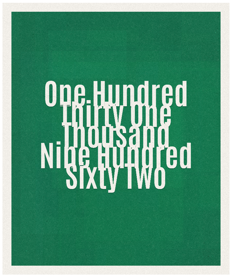 Count #131962