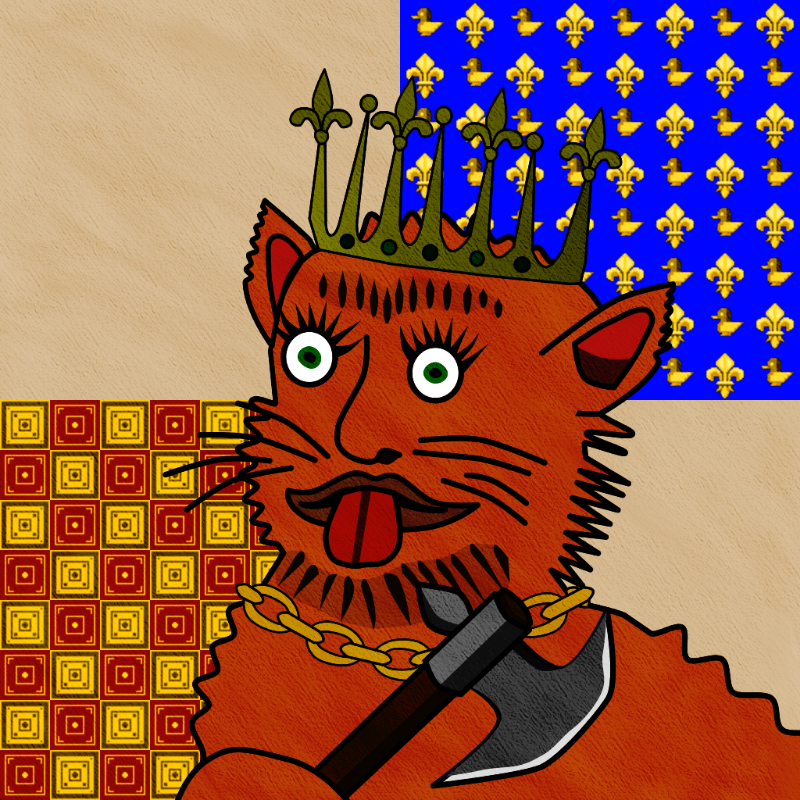 Famous Medieval Cat #109