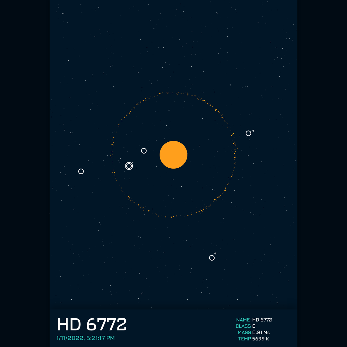 PLANETARY SYSTEM #74