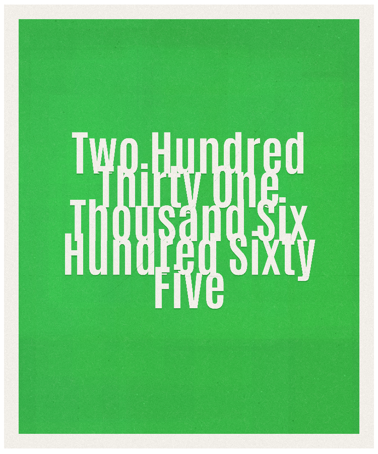 Count #231665