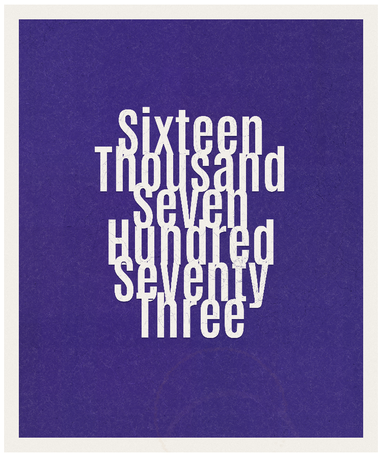 Count #16773