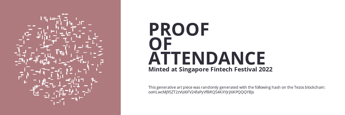 SFF2022 Proof of Attendance Token #1426