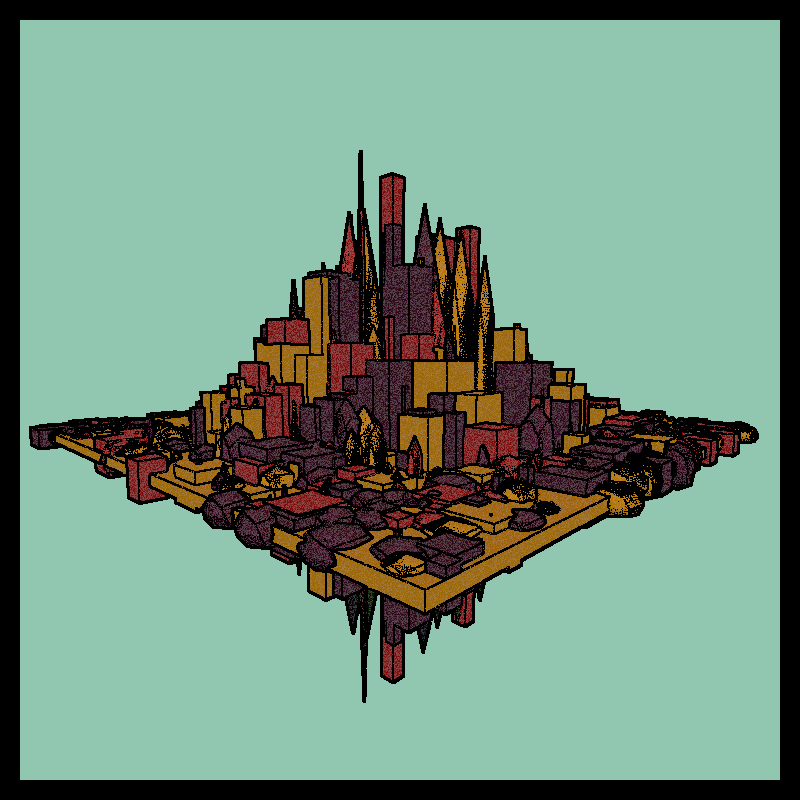 Crystal forest #39