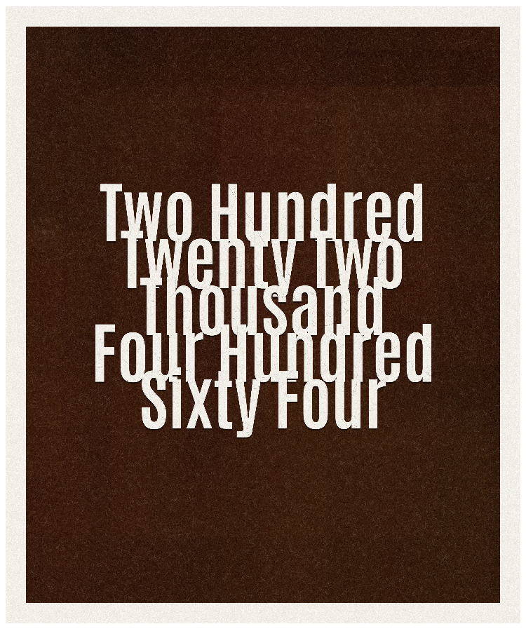 Count #222464