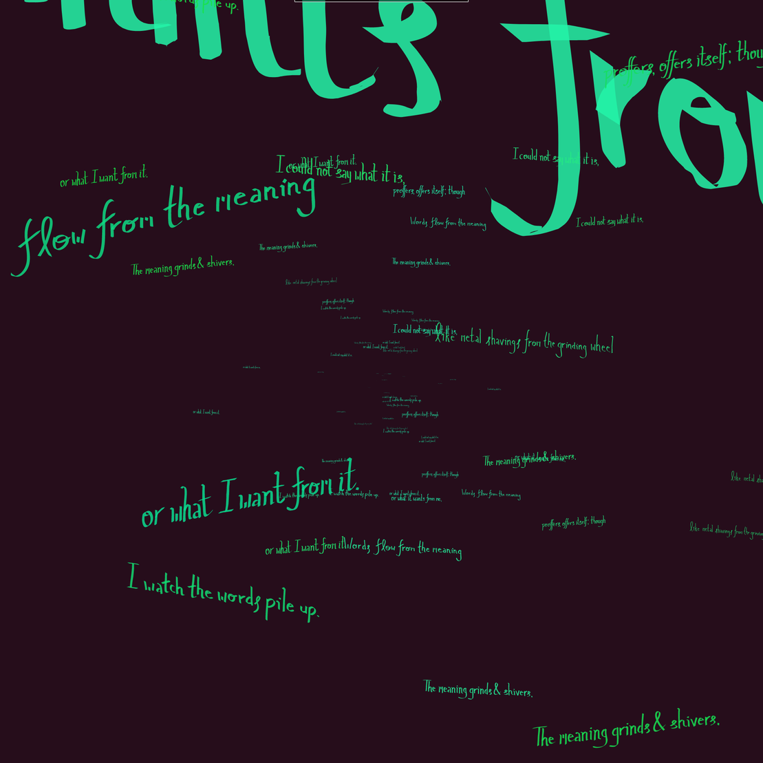 Wordflow #6