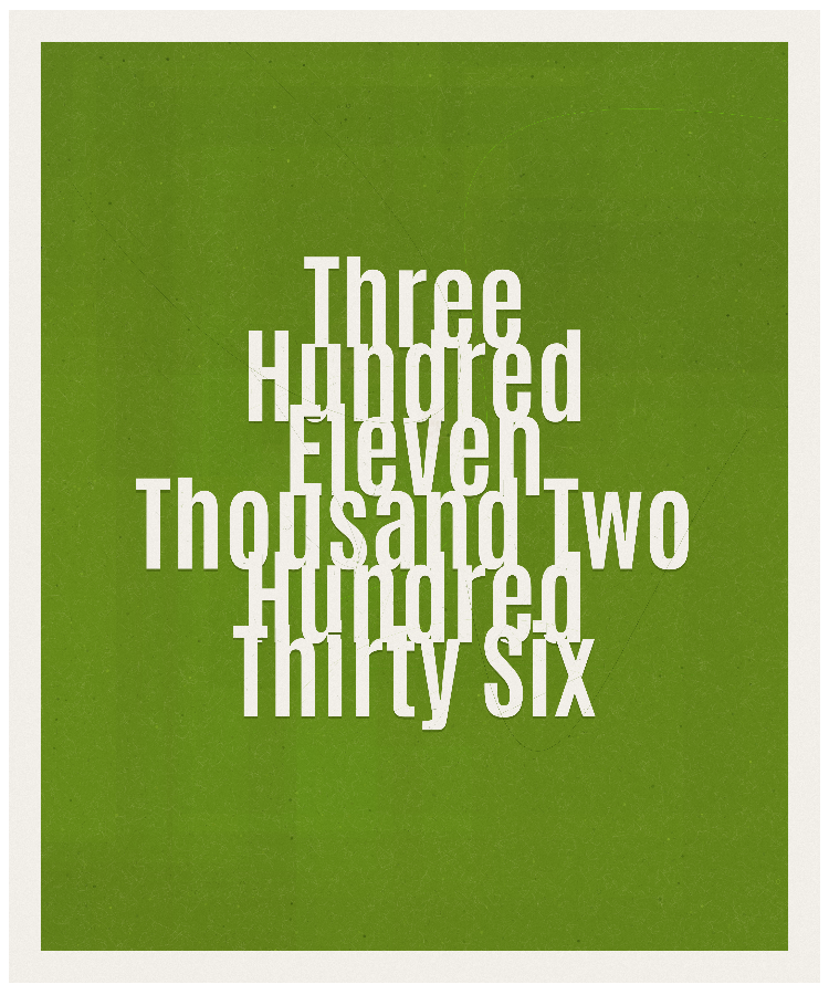 Count #311236