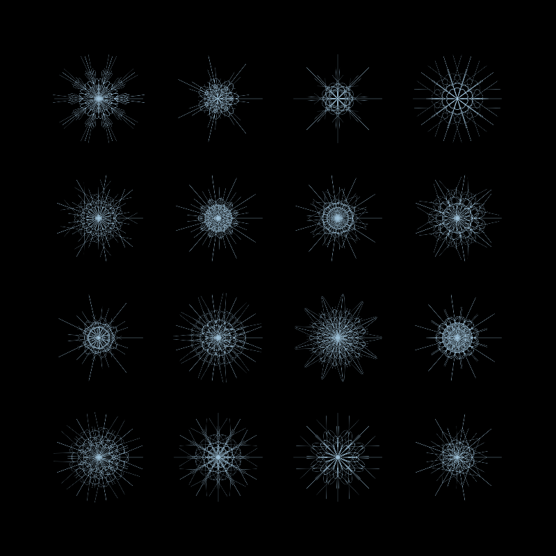 Snowflakes #8