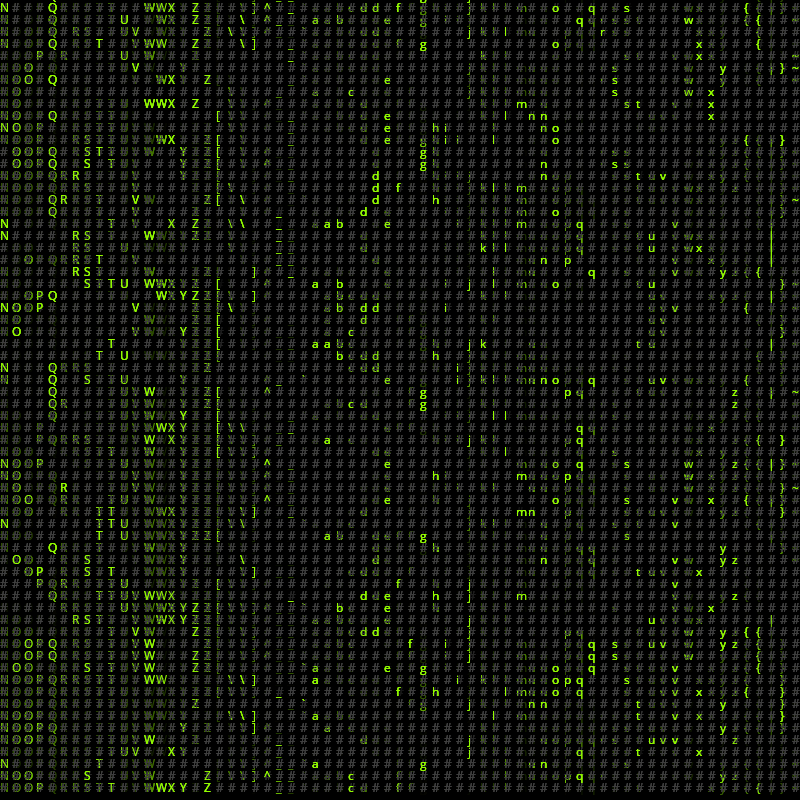 Ascii Noise #45