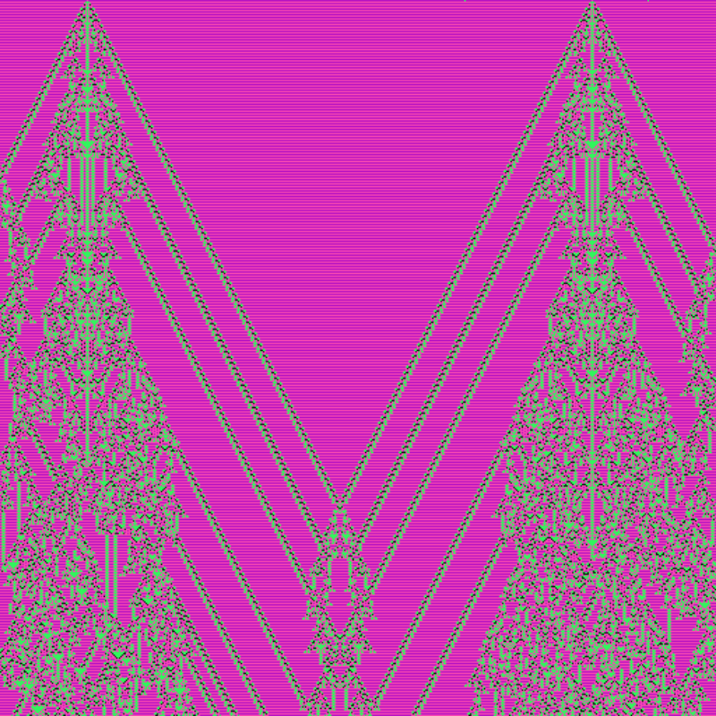 Totalistic Cellular Automata #395