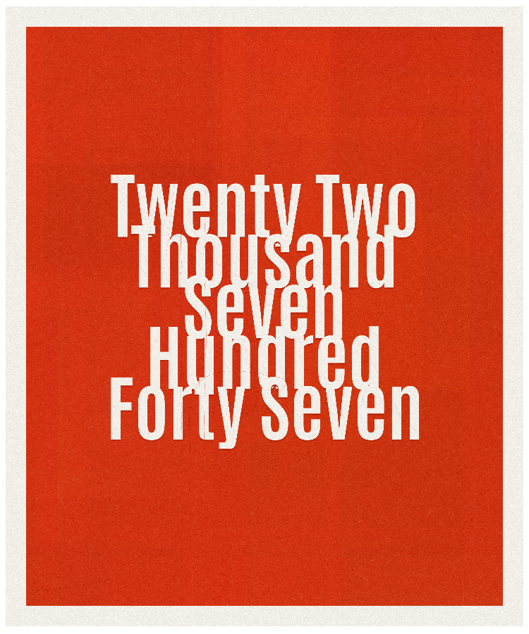 Count #22747