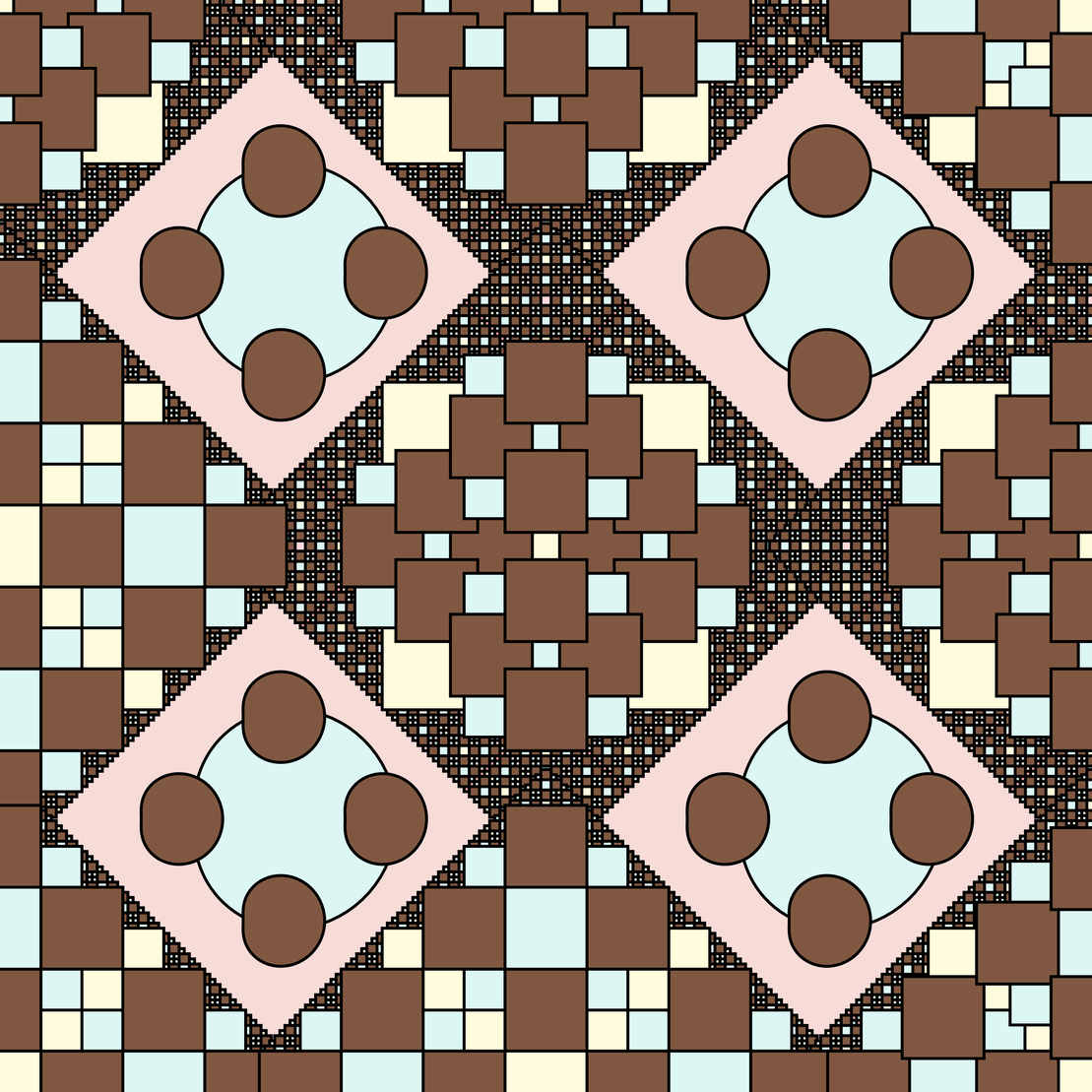 10 patterns 10 palettes #28