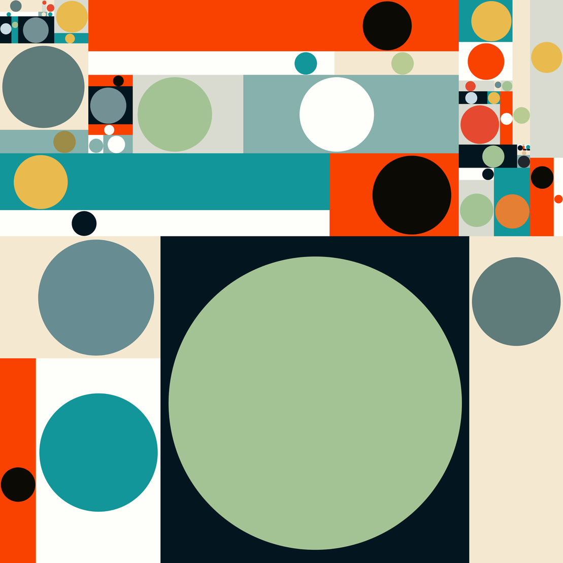 An Increasing Series Of Dots #55