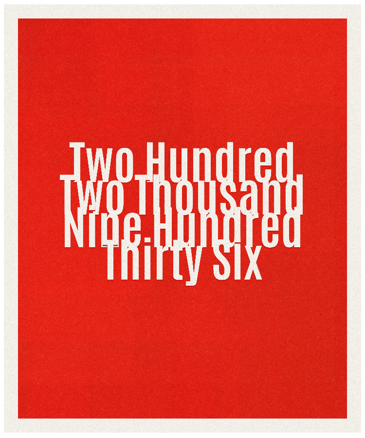 Count #202936