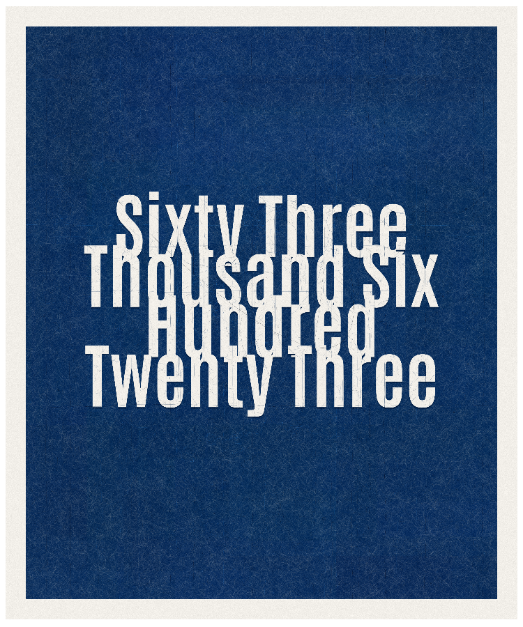 Count #63623