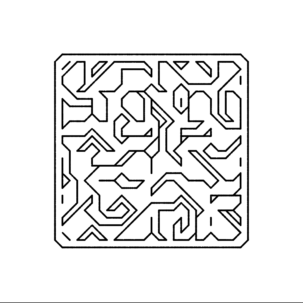 Diagonal Font #23