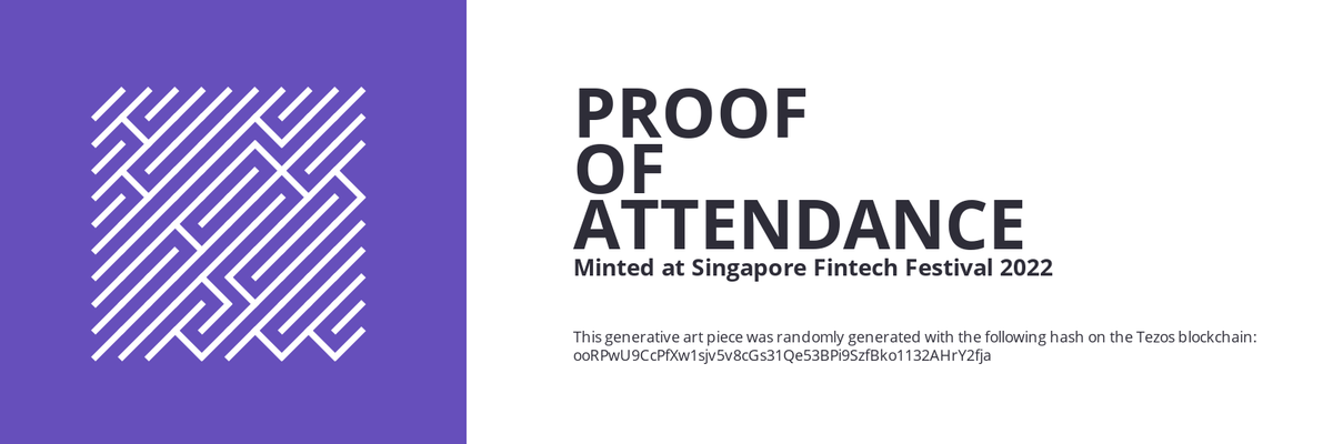 SFF2022 Proof of Attendance Token #853