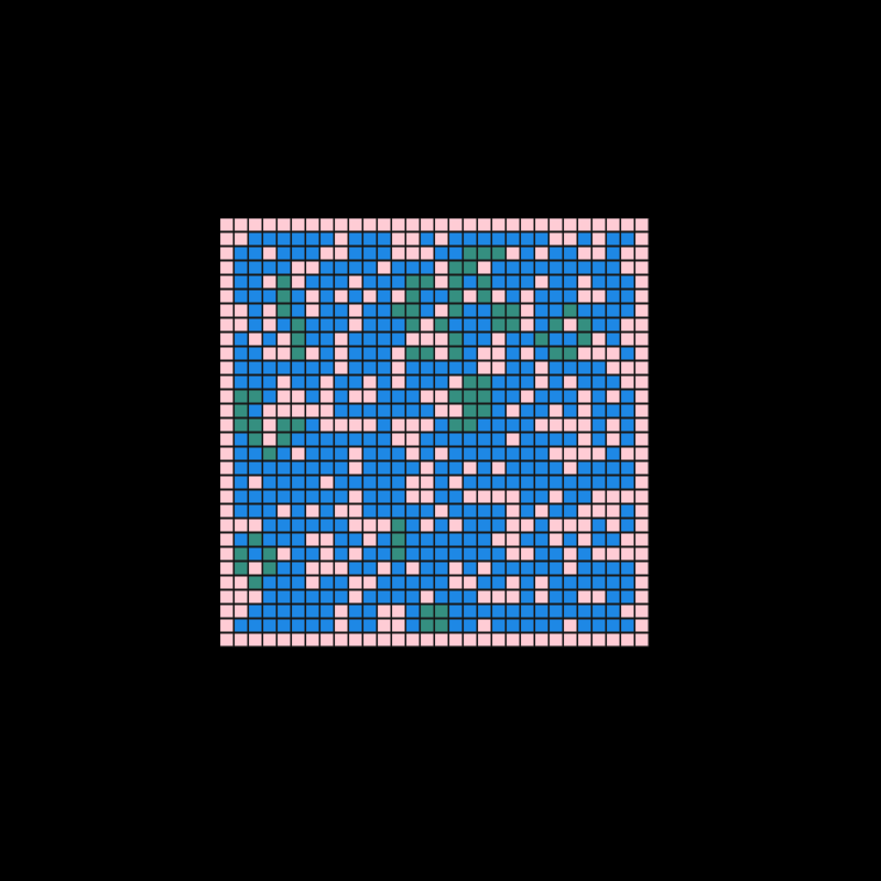 Game of Life: Water Variant #5