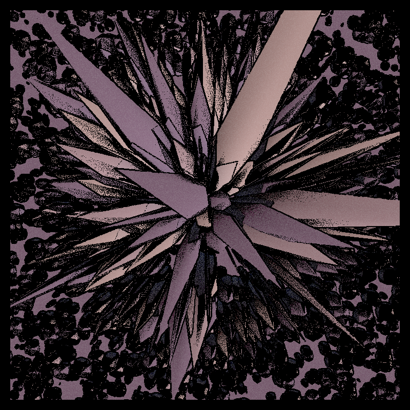 Crystal forest #4