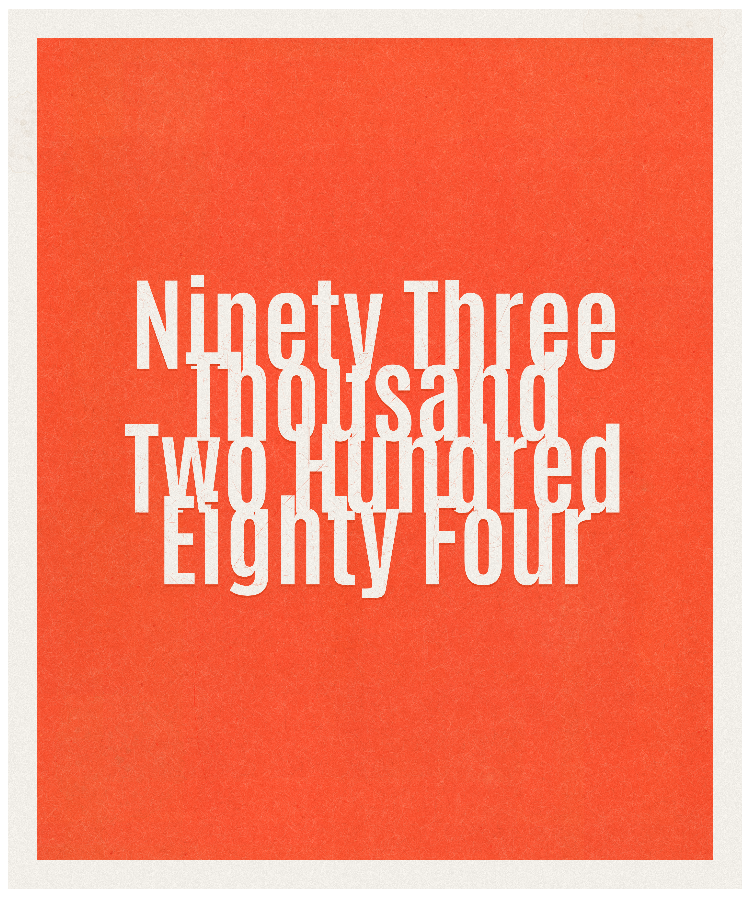Count #93284