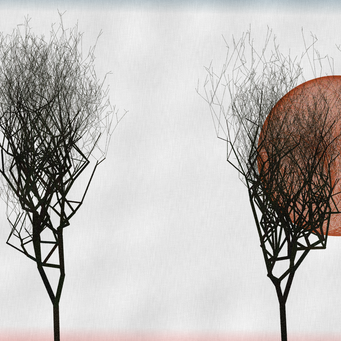 Three dead trees on earth #135