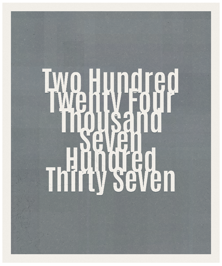Count #224737
