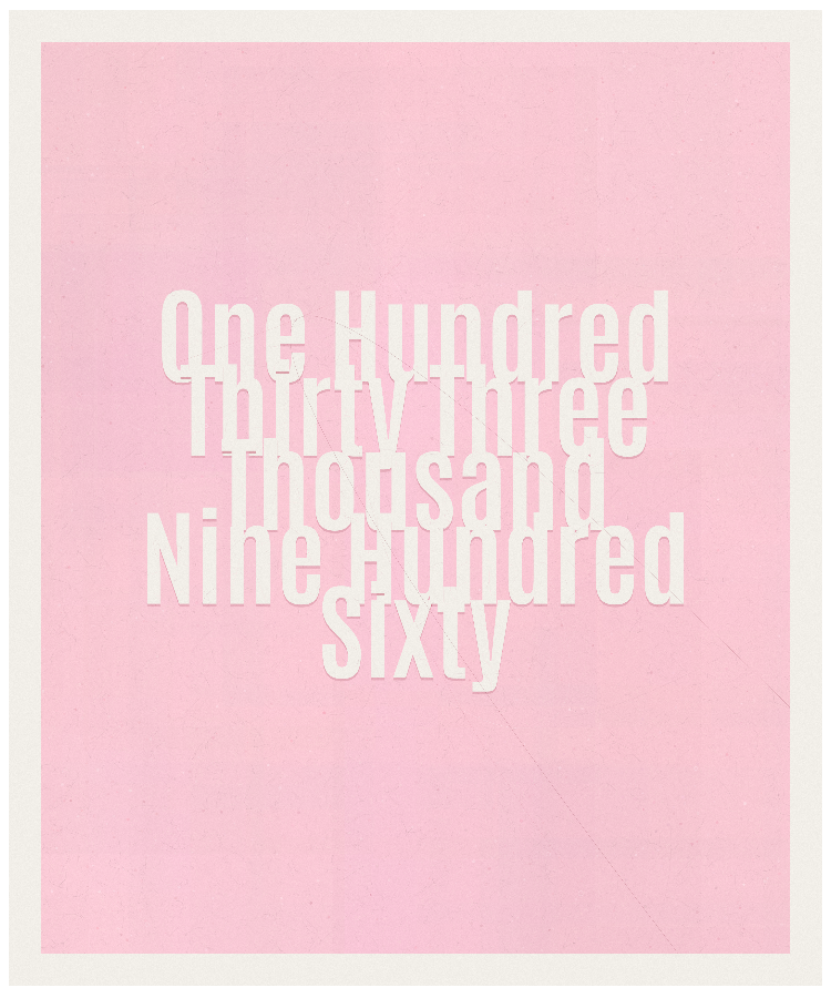 Count #133960