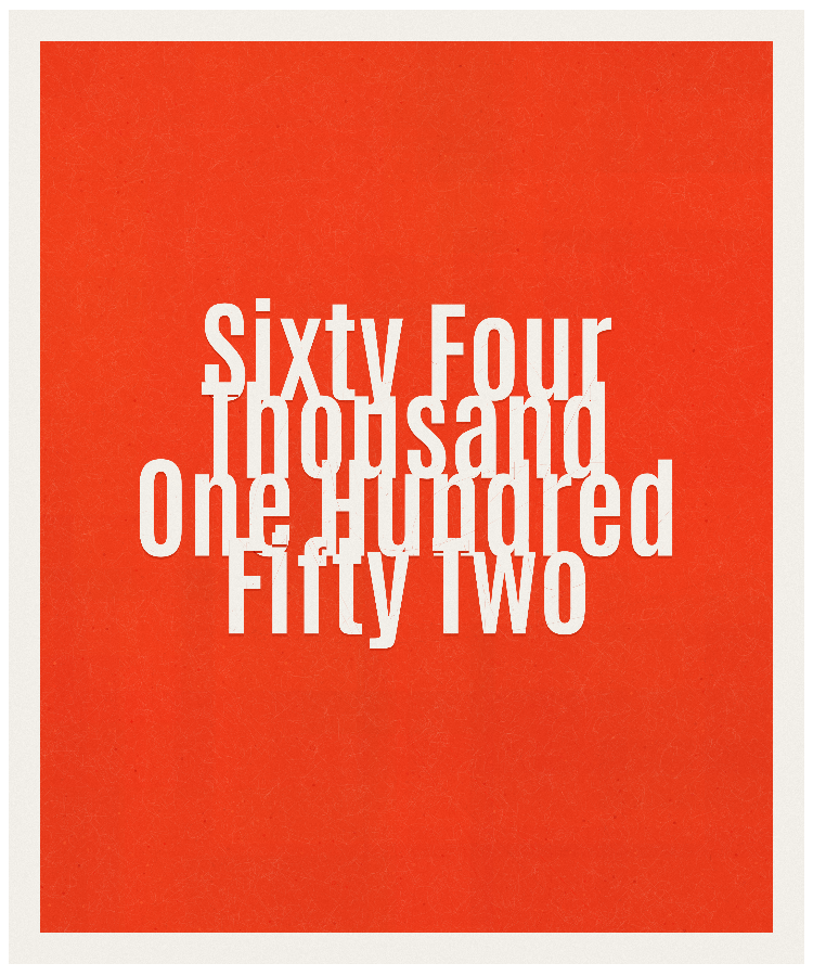 Count #64152