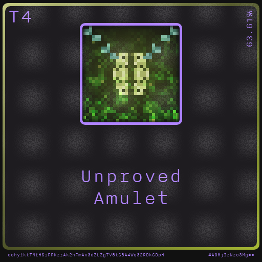 Gear for your quests - Amulet #55