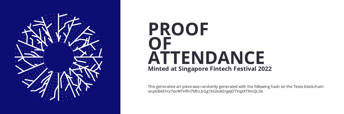 SFF2022 Proof of Attendance Token #429