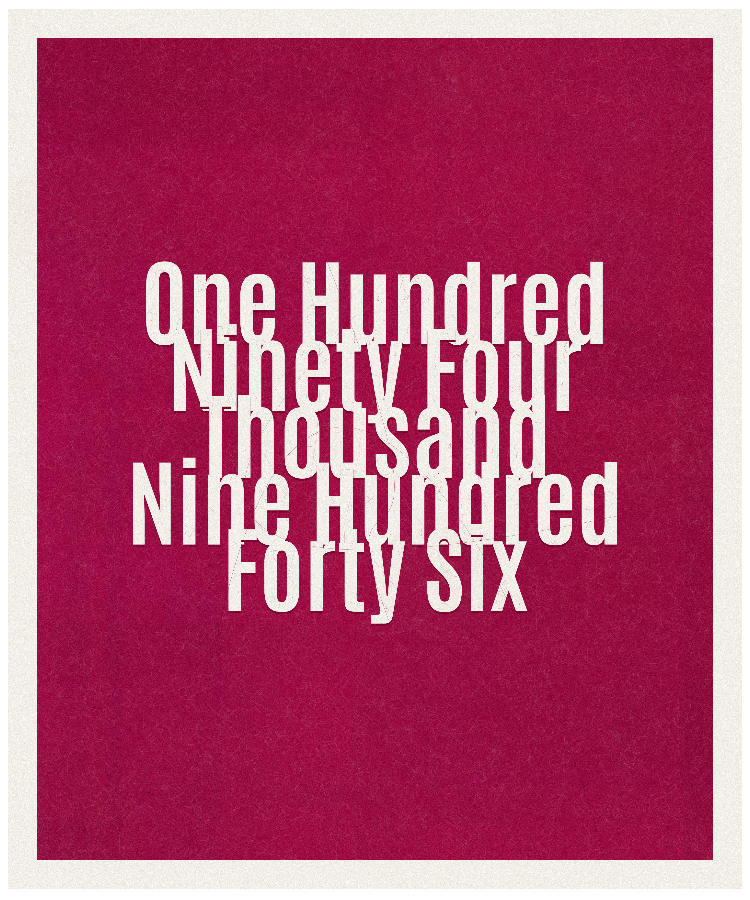 Count #194946