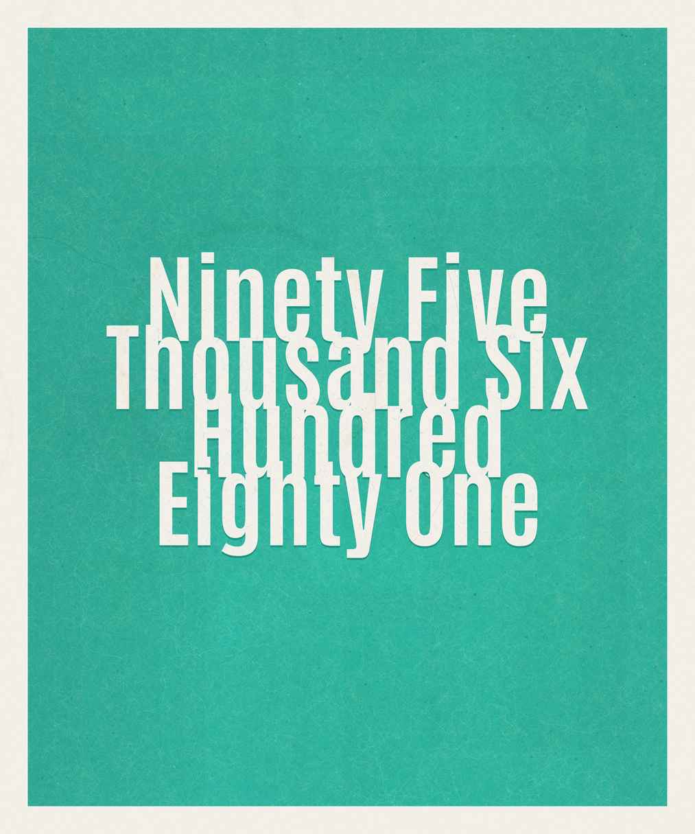 Count #95681