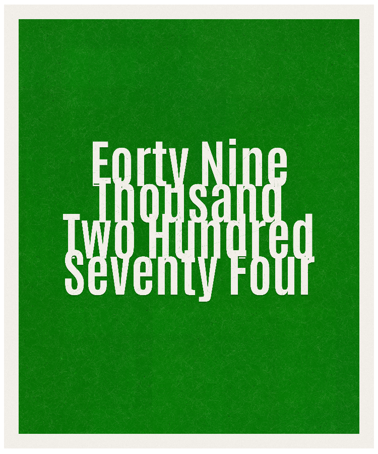 Count #49274