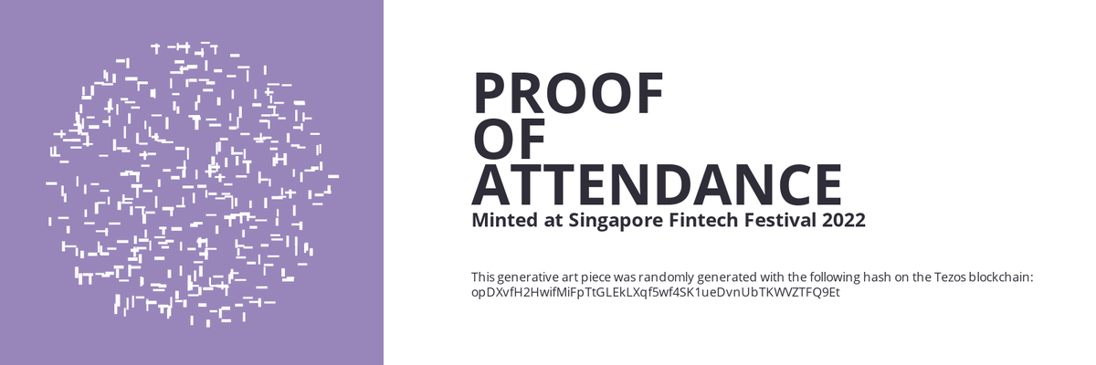 SFF2022 Proof of Attendance Token #718