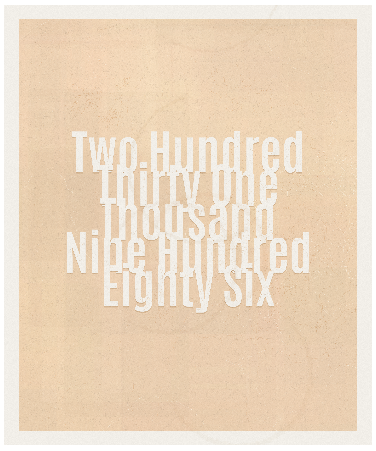 Count #231986