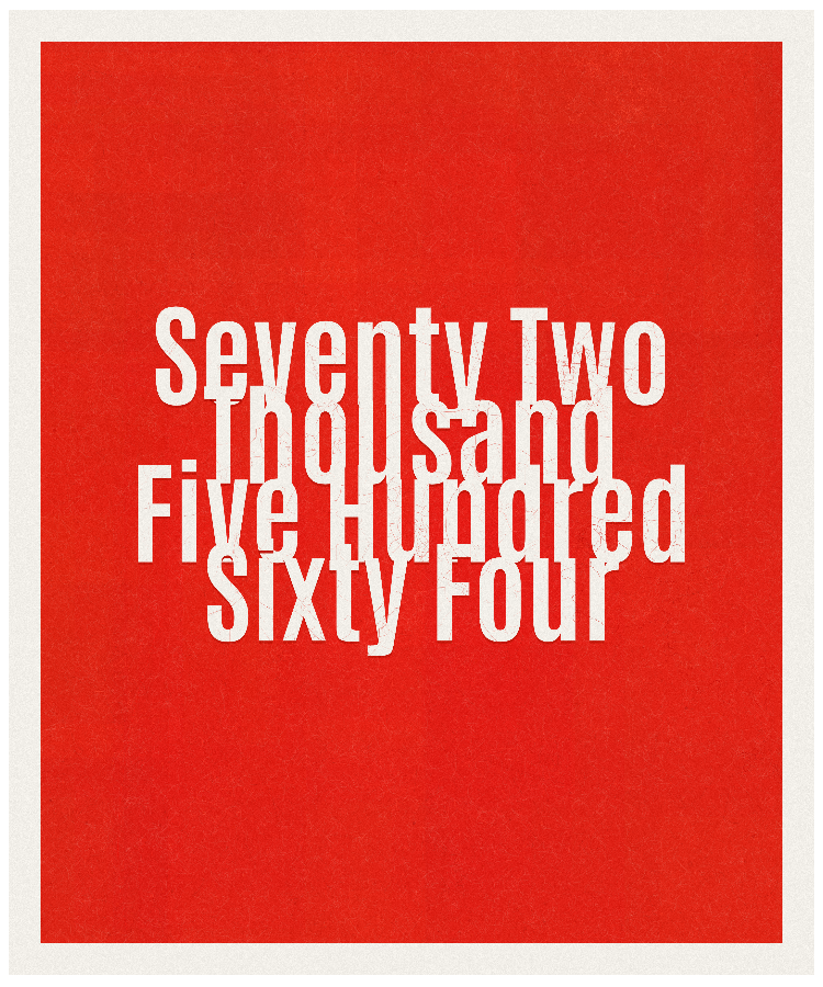 Count #72564