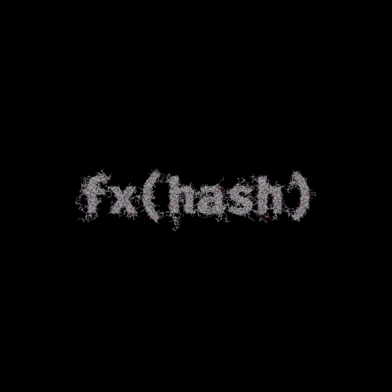 FXHASH Generative Logo #814