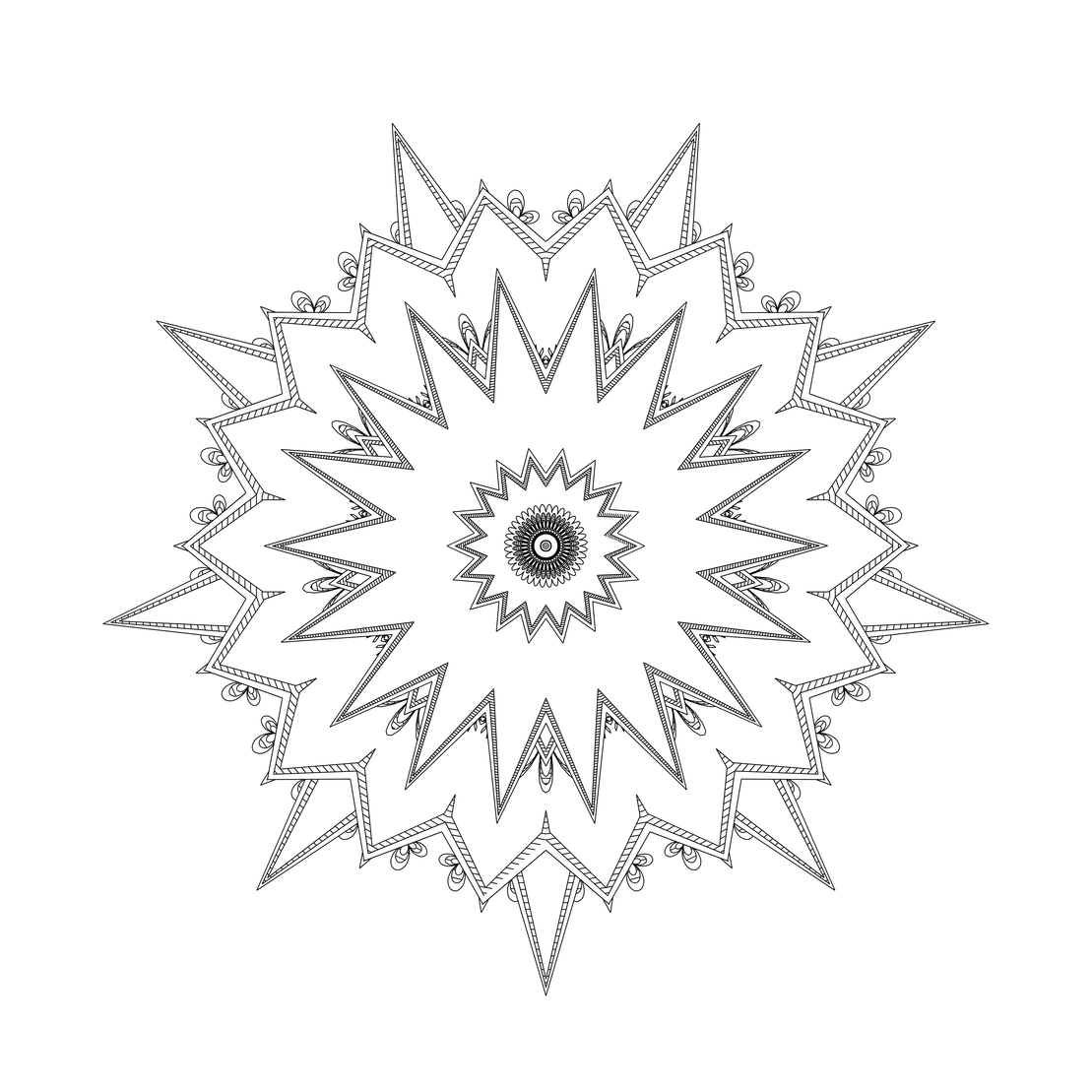 LL21 Mandala #536