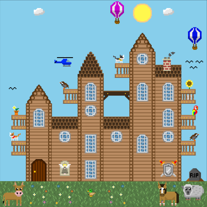 2D Mansion #899