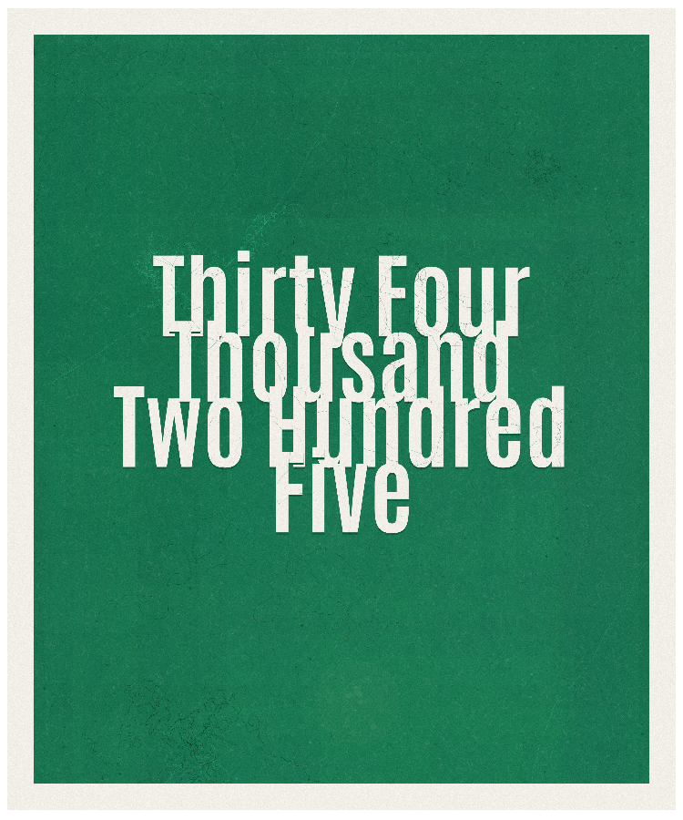Count #34205