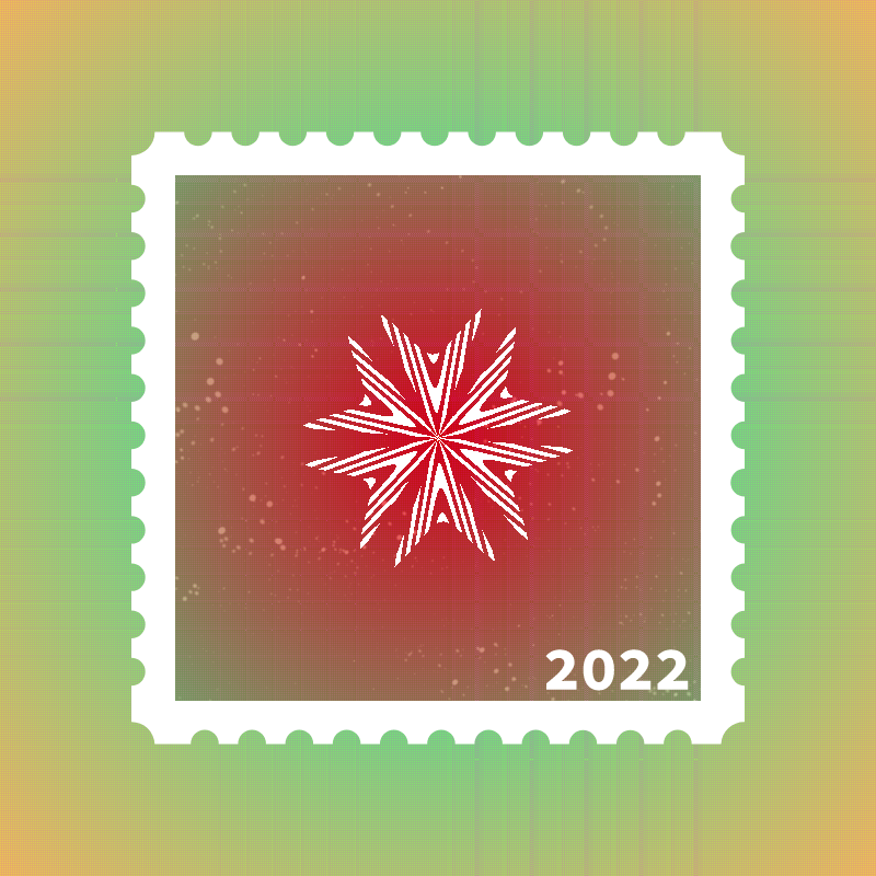 Snowflake stamp #48