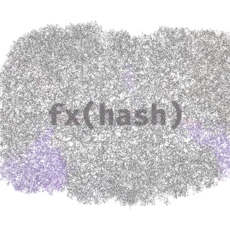 FXHASH Generative Logo #124