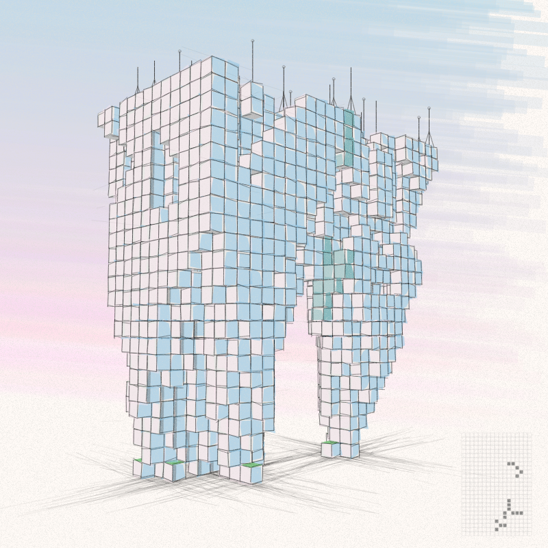 Cellular Skyscrapers #137