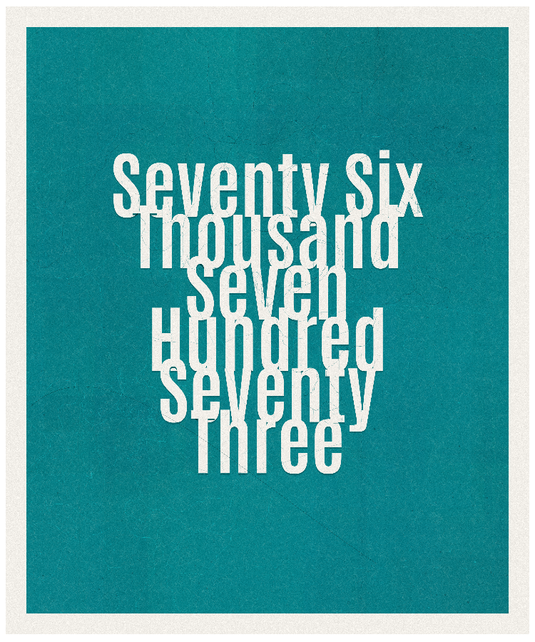 Count #76773