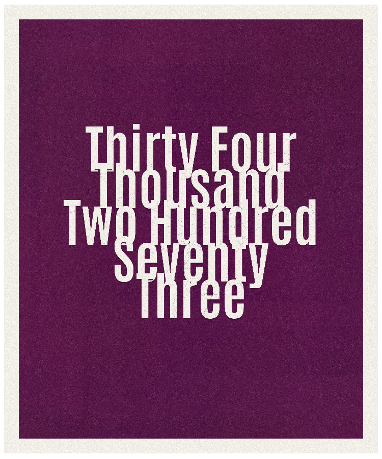 Count #34273