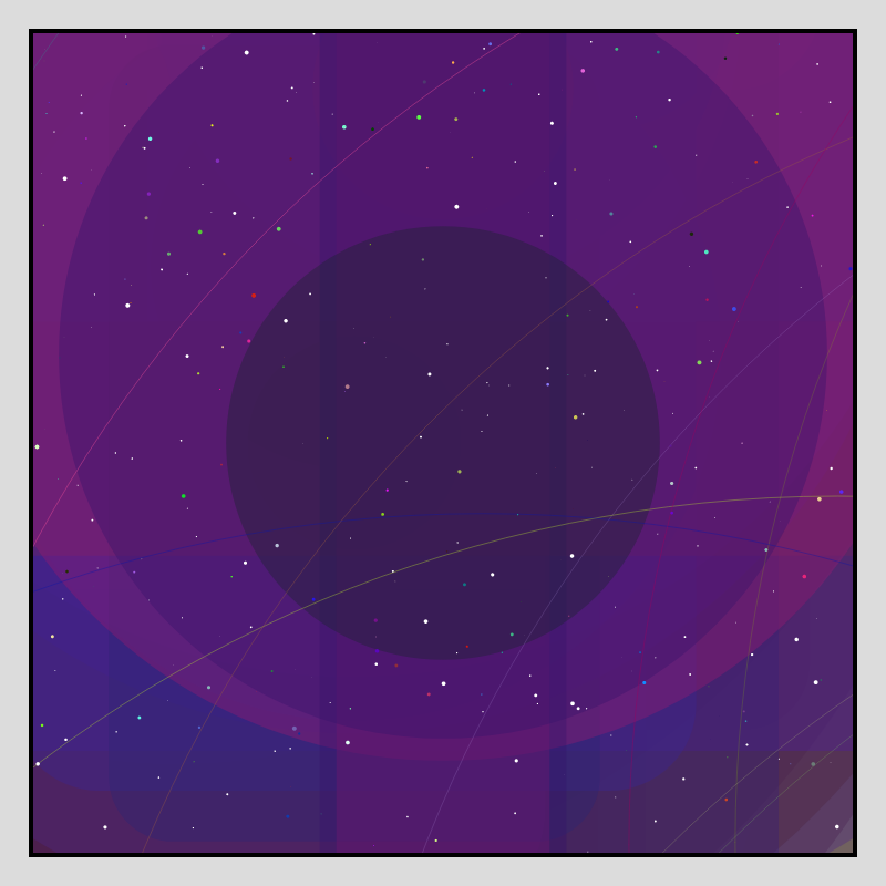 Color Field Starry B #202